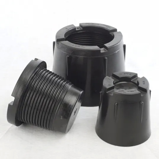 API EUE Oil Tubing Pipe Thread Protectors For OCTG Heavy Duty Plastic Drill Pipe