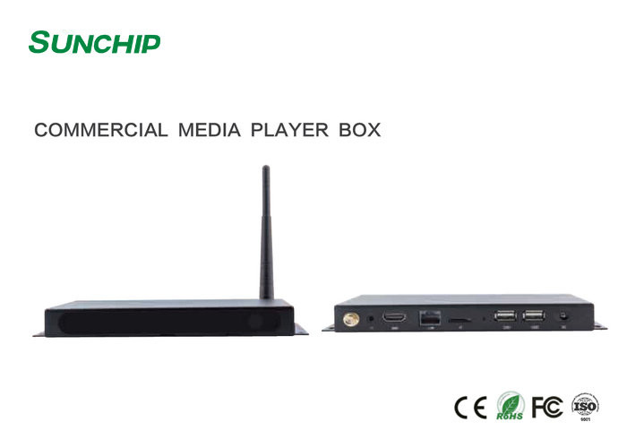 RK3399 Dual Core HD Media Player Box LVDS Interface Output 4K Advertising Player Box