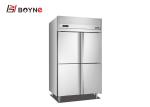 4 Door Commercial Stand Up Refrigerator , -12°C~-18°C Industrial Kitchen