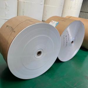 China Disposable Cupstock Paper 330 Gram PE Coated Paper Rolls wholesale