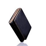2024 Business Aluminum Genuine Leather ID Card Holder Cases Rfid Slim Fashion