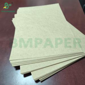 China Natural Brown Kraft Grocery Bag Paper 60lbs 70lbs Reycled Bag Kraft wholesale