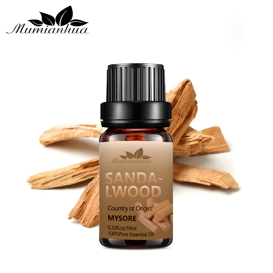 USDA Organic Sandalwood Essential Oil 10ml 100% Pure Fragrance Oil ODM
