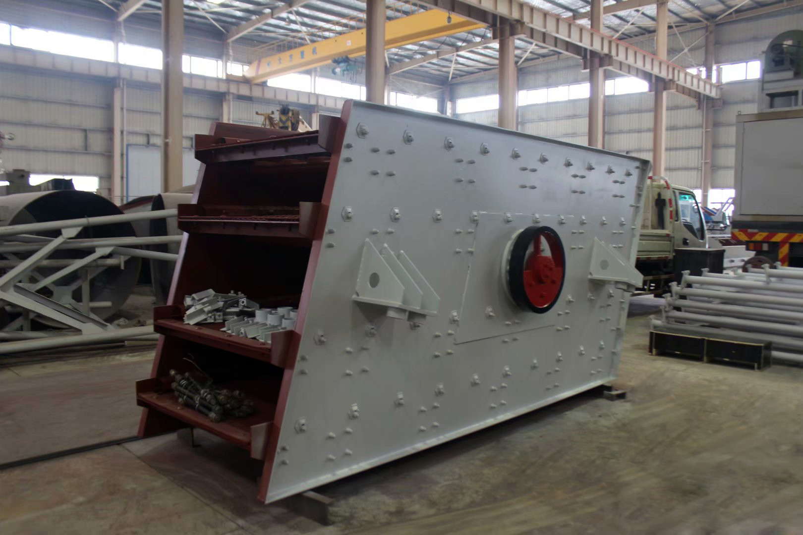 Quarry Sand 4 Deck Vibrating Screening Machine