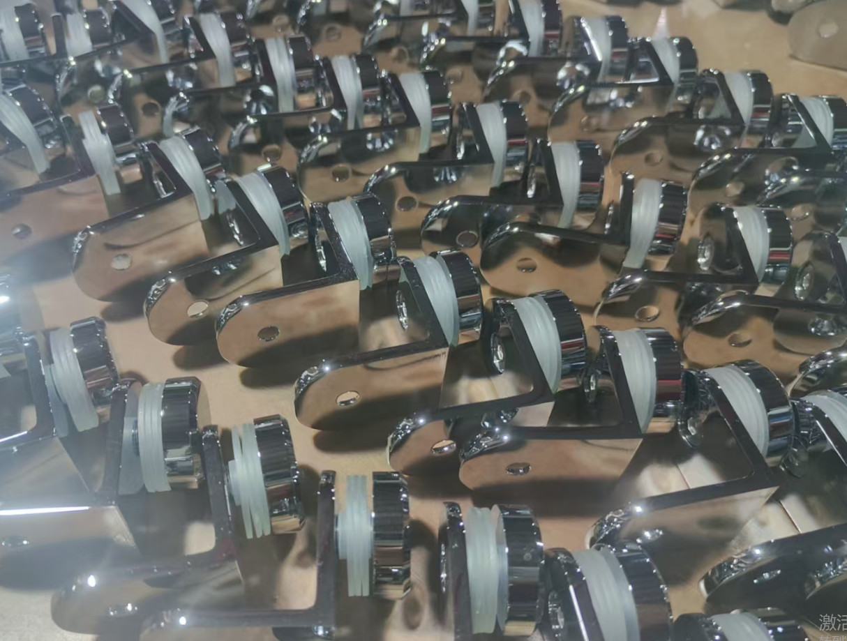 Customizable Glass Shower Hinge Brass Corrosion Resistance For Bathroom
