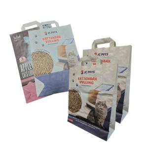 China Customizable No Dust Tofu Silica Gel Cat Litter Trash Bags Moisture Proof wholesale