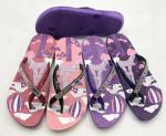 Summer Unisex Wholesale Women Beach PVC Printed Custom Flip Flops