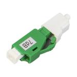 LC UPC Fiber Optic Attenuator 5dB 7dB 10dB 15dB 20dB Blue