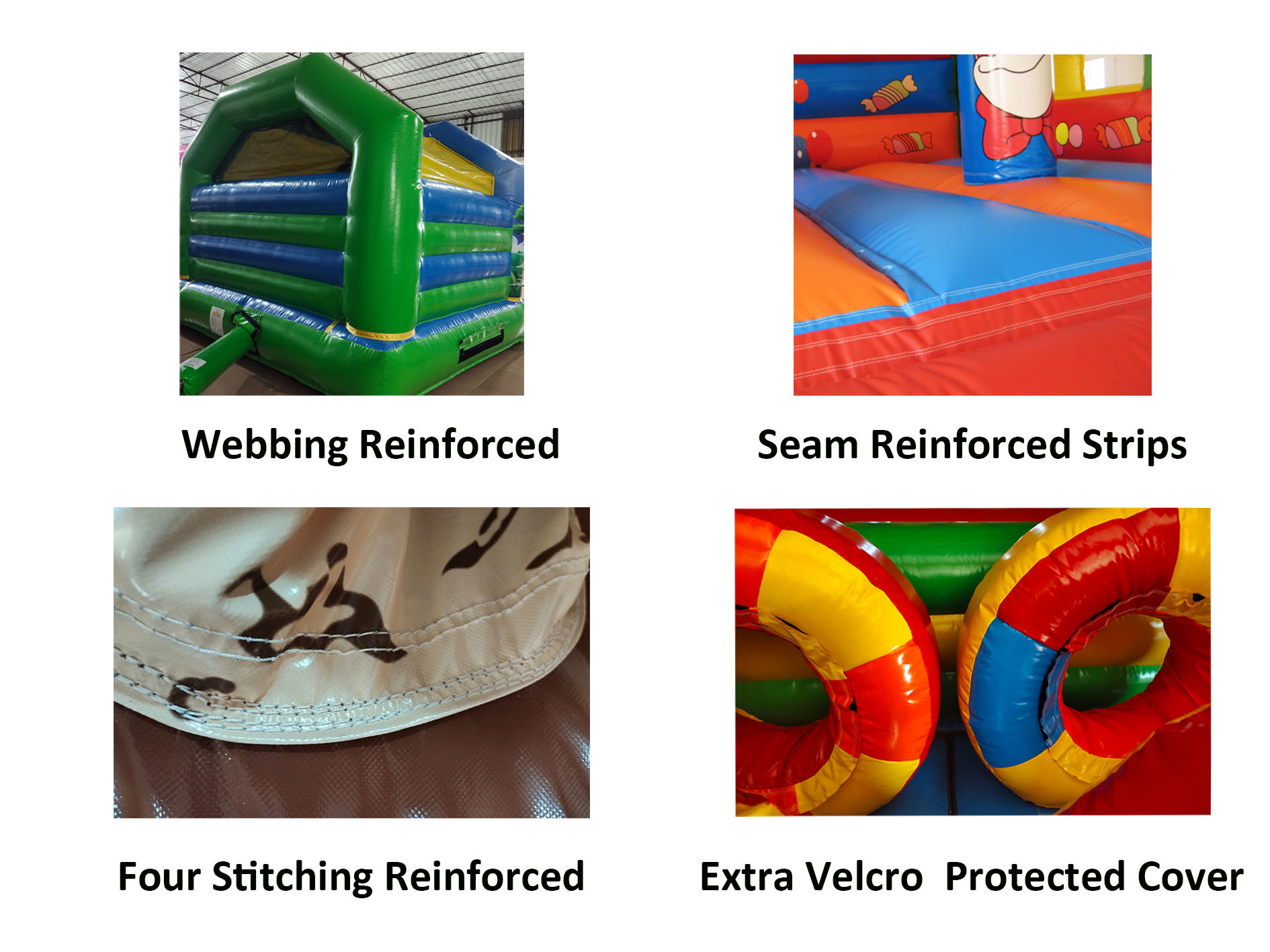 Manufacturer Inflatable Combos Happy Easter Candy Inflatable Bounce House Castle