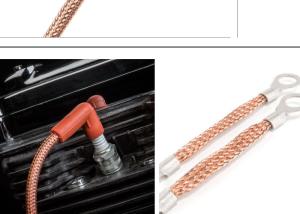China Tinned Wire Expanding Copper Braided Cable Sleeve wholesale