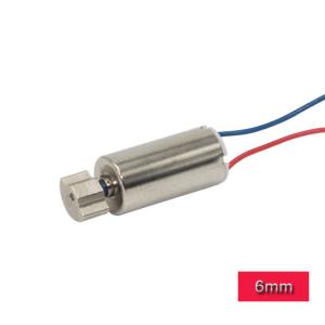 China 1.5v 3v Coreless DC Motor 6mm Diameter 12mm Length RoHS Material For Massager wholesale