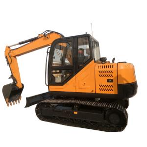 China 7.5 Ton Kubota Engine Mini Crawler Excavator High Digging Power wholesale