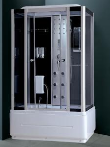 China Sliding Steam Shower Enclosure 1350mmx850mmx2150mm wholesale