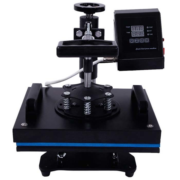 Manual Clamshell Heat Press Flat Heat Press Machine For Sublimation Blanks Printing