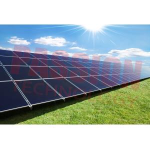 China Blue Titanium Coating Flat Plate Solar Collector , Solar Energy Collectors 2000*1250*80mm wholesale