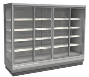 China Upright Glass Door Cooler R404A Remote Type 2/3/4/5 Doors wholesale