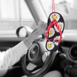 Slipper Rear View Mirror Air Freshener
