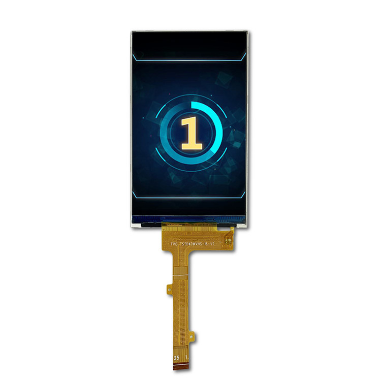 480X800 3.97 Inch LCD TFT Displays IPS RGB FCC Static Drive