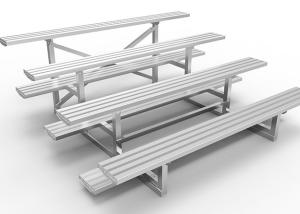 China Lightweight Aluminum Grandstands with Anodized Aluminum Seat Planks wholesale