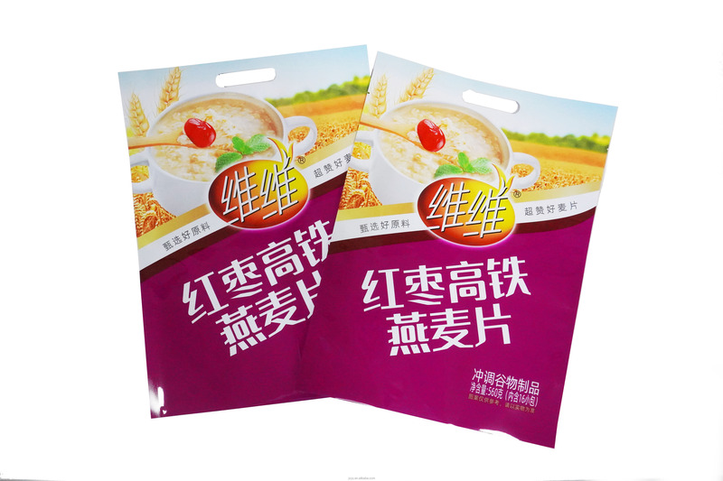 560g Bag Aluminum Foil Packaging Bags For Oats Security Pouches