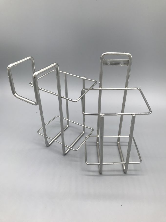 Ready Stock Supply Durable Medical Grade Stainless Steel No Punching Antibacterial Hand Gel Place Rack Hanging Basket