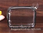 5 Pack Clear PVC Zippered Toiletry Carry Pouch Portable Cosmetic Makeup Bag for
