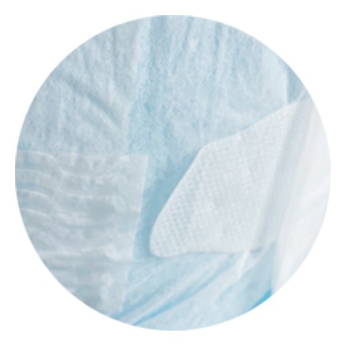 Stretchable Waistband Soft Baby Diaper 25lbs Weight Wetness Indicator