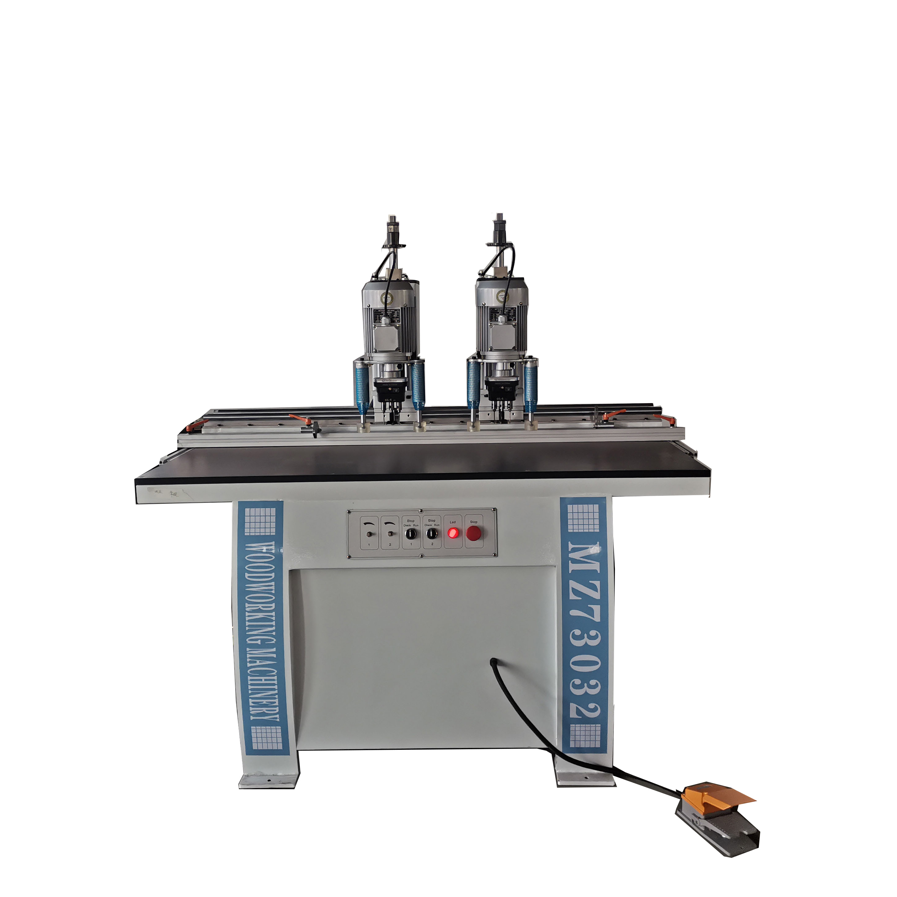 Wood Board Edge Brush Sander Drum Sanding Machine for Various Shapes Frequency Control