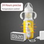 Customized logo USB Portable Travel outdoor PPSU feeding baby warmer bottle gift