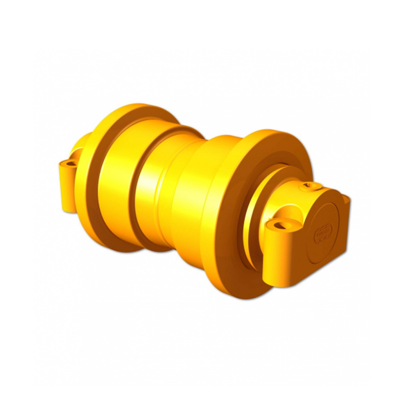 40Mn Square Steel Track Bottom Roller Forging or Casting Technique for KOMATSU PC650-5