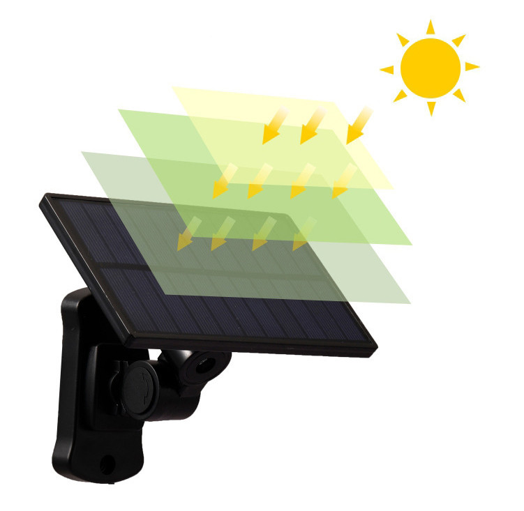 IP65 Bright LED Street Lamps Solar Sensor Lights For Countyard