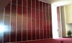 Good Sound Insulation Office Sliding Partition Walls , Aluminium Frame Movable