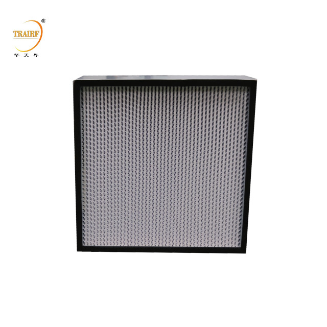Aluminum Frame Mini Pleated Panel HEPA Filter H10 H11 H12 H13 Laminar Flow Hood Hepa Filter