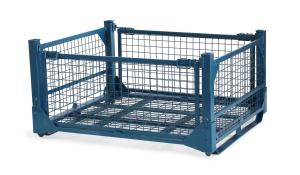 China Supermarket 50*50mm Mesh 0.6mm Wire Collapsible Metal Cage wholesale