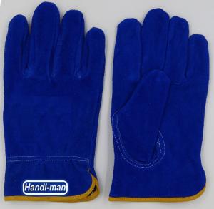 China 10 inch Cow Split Leather Working Gloves wholesale