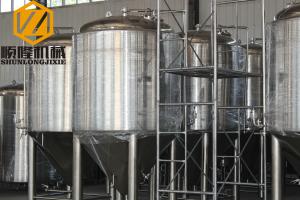 China Conical Stainless Steel Fermentation Tanks Beer Storage Customized Available wholesale