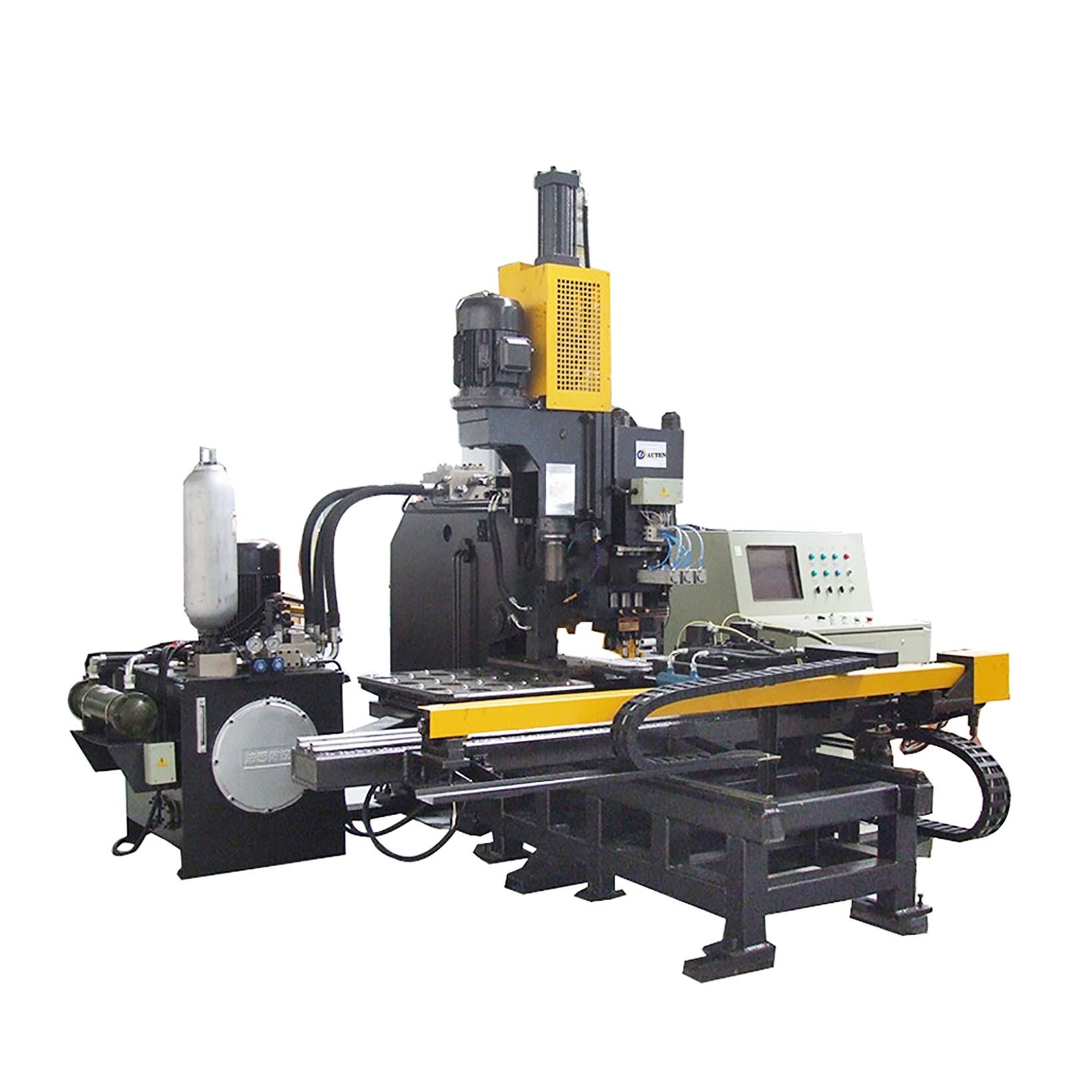 CNC Plate Punching Drilling Machine Model BNC100 With High Efficiency
