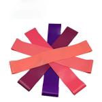 OEM Natural Latex Resistance Bands Full Body Resistance Loop Tye Dye
