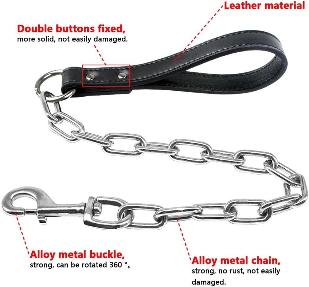 Pet Dog Cat Chain Training Collar Choke Chain For Puppy Large Dogs
