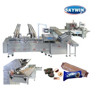 China Single Lane Ice Cream Sandwich Biscuit Machine wholesale