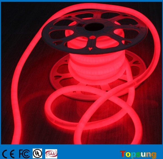 16mm Ip67 Flexible Strip orange Round 24v 360 Degree Led Neon Flex
