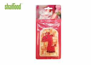 China Animal Giraffe Shape Room Hanging Paper Air Freshener Environment Friendly wholesale