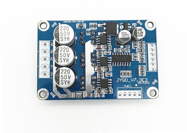 Quality 500W Brushless DC Motor Driver , Hall Effect 24 Volt DC Motor Speed Controller for sale