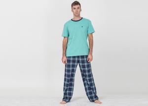 China Comfortable Mens Luxury Sleepwear Woven Flannel Long Pants Australian Design wholesale