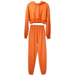 Cotton 85% Cropped Loose Fit Cotton Set Womens Casual Suits Athletic Yoga Sets