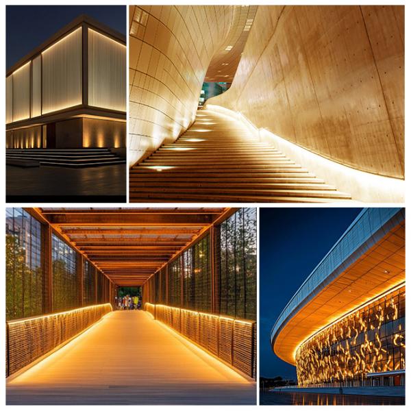 Outdoor Swimming Pool IP68 PU Neon Flex Light DC12V / 24V Waterproof LED Neon Flex Strip