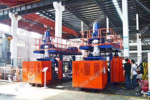 China Engine Oil Bottle Plastic Bottle Blow Molding Machine Automatic Extrusion wholesale
