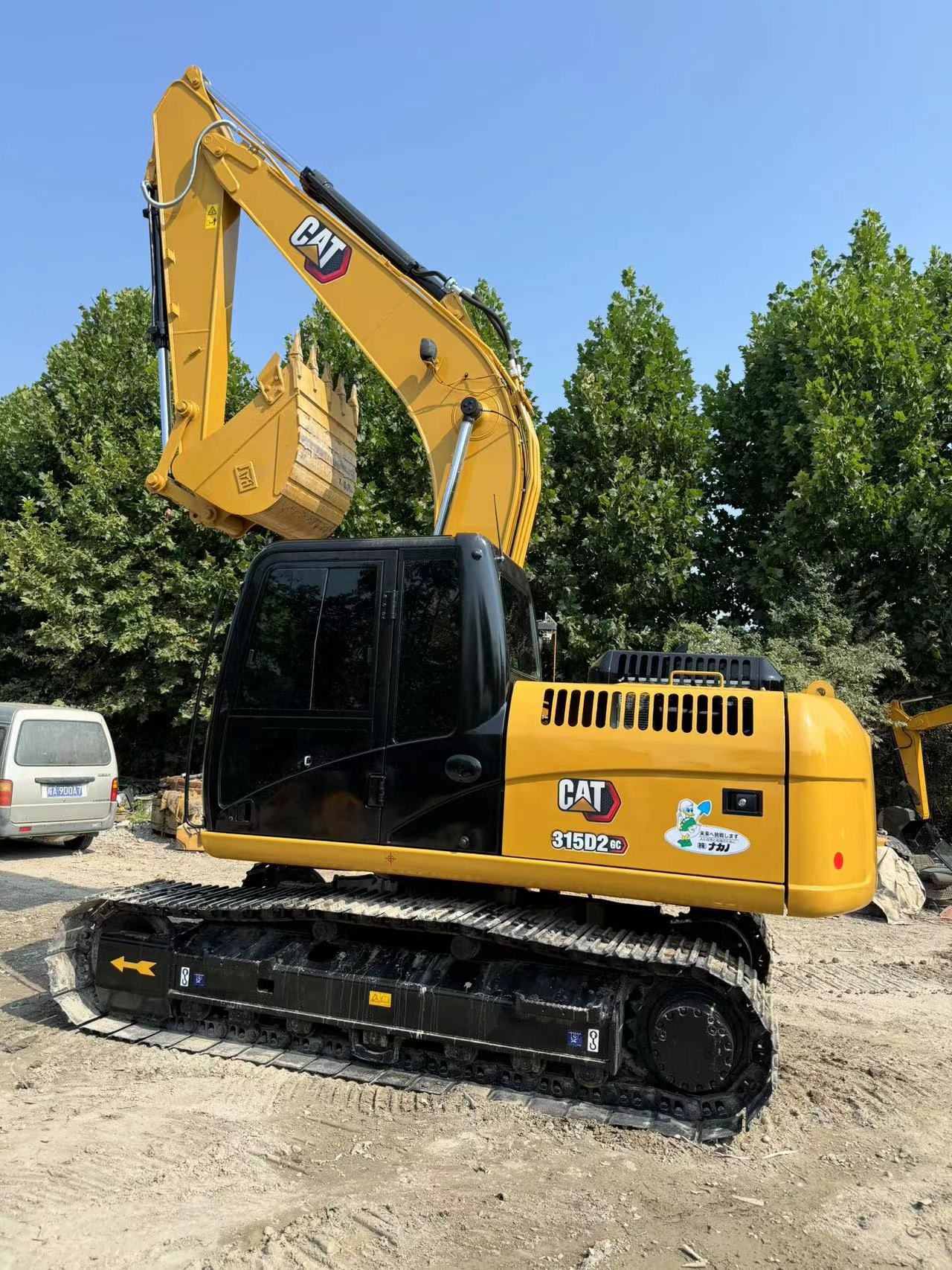 15ton Used Cat315d2gc Excavator With Bucket Capacity 0.75m3
