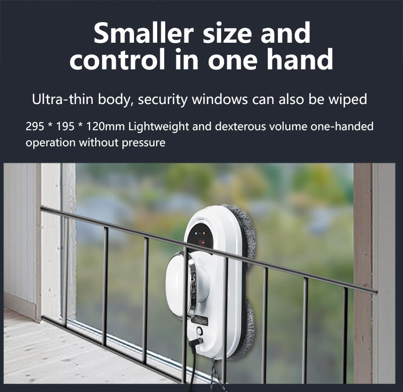 Huidi HCR-01 Window Cleaner Robot Automatic Glass Cleaning Robot for Smooth Surfaces