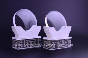 China Semi Finished 1.59 Polycarbonate Flat Top Lenses Blanks Anti Glare wholesale